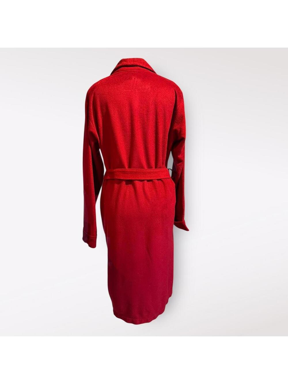 Mr. Ralph Red Robe with Belt and Pockets - Picture 2 of 4